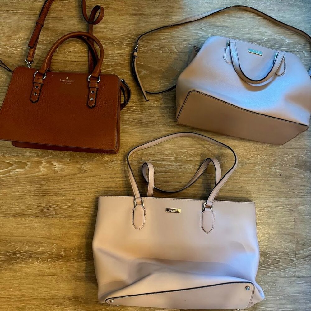 Kate Spade Purses - priced as noted, 4 in total, can sell individual if desired